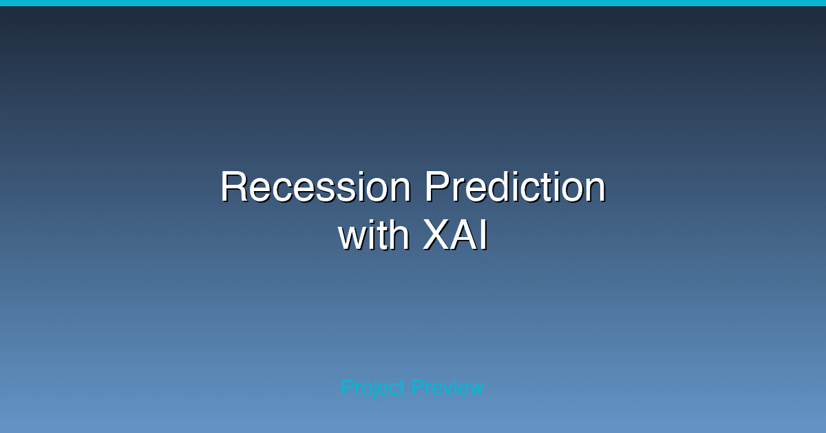 SHAP analysis and recession prediction model results