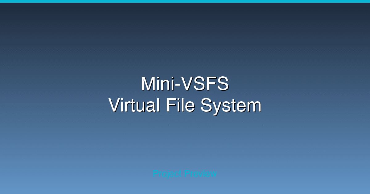 VSFS architecture: Superblock, Inodes, and Data Blocks